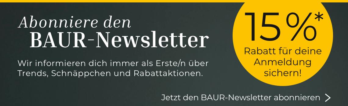 Newsletter-Anmeldung BAUR